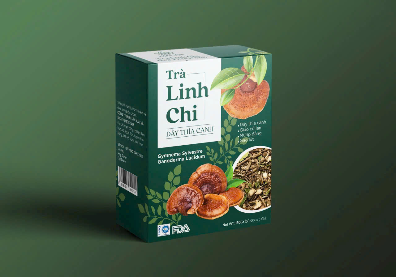 Trà linh chi dây thìa canh