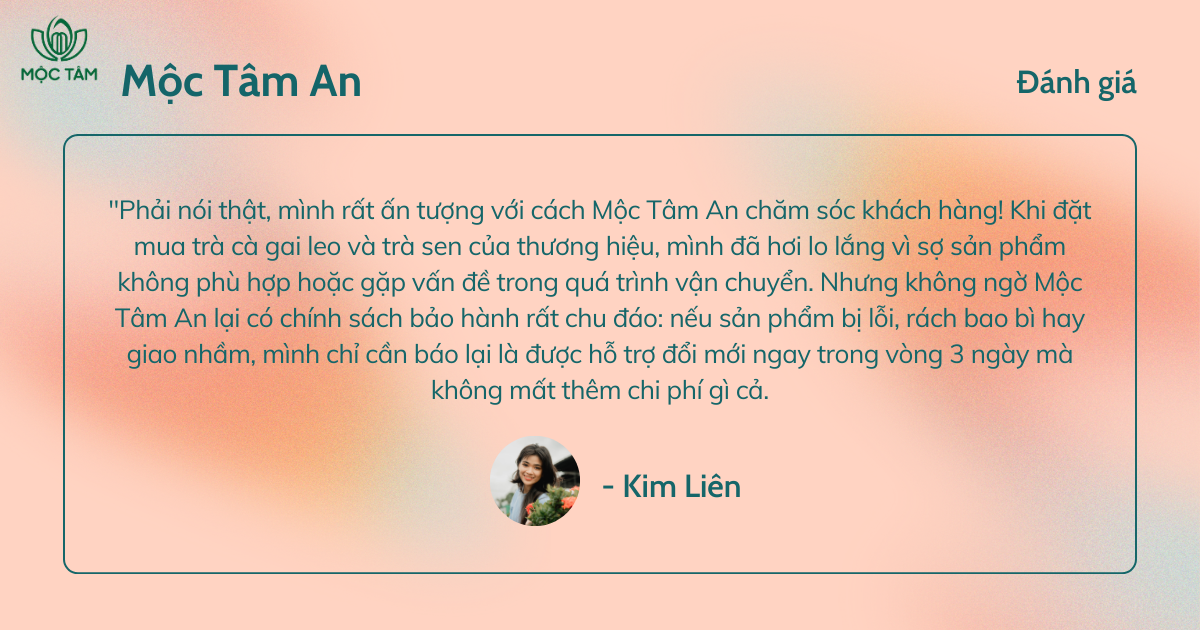 Feedback về Chính sách bảo hành