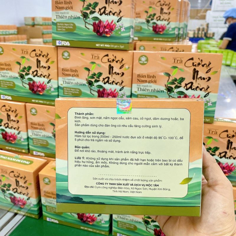 Trà sinh lý cường nam dương