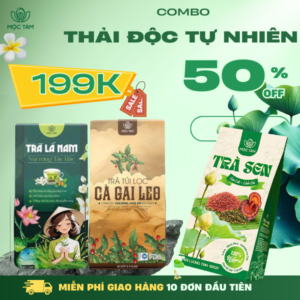 Combo Trà thảo dược thải độc