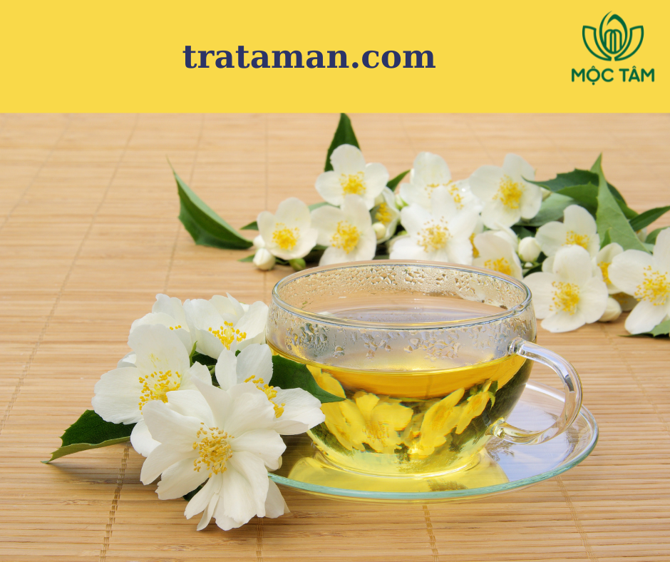 Trà hoa lài trong tự nhiên