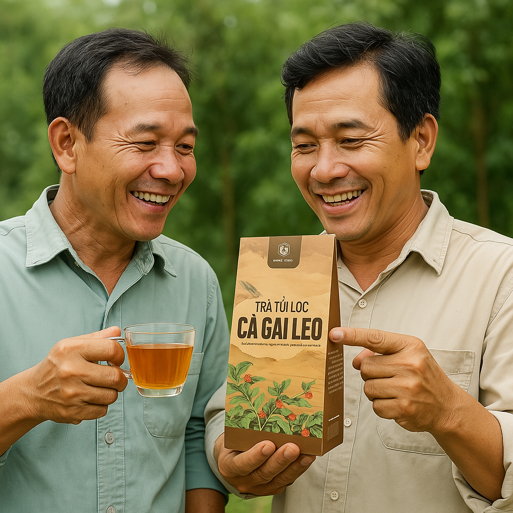 Uống trà cà gai leo, cải thiện tâm thái