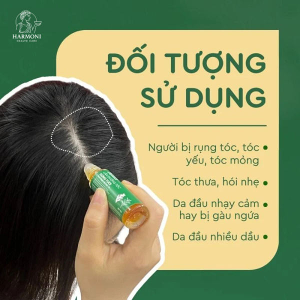 Đối tượng sử dụng nước dưỡng tóc Gừng tươi