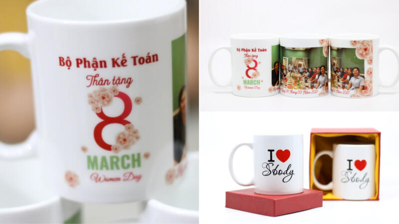 Cốc quà tặng nhân dịp 8/3