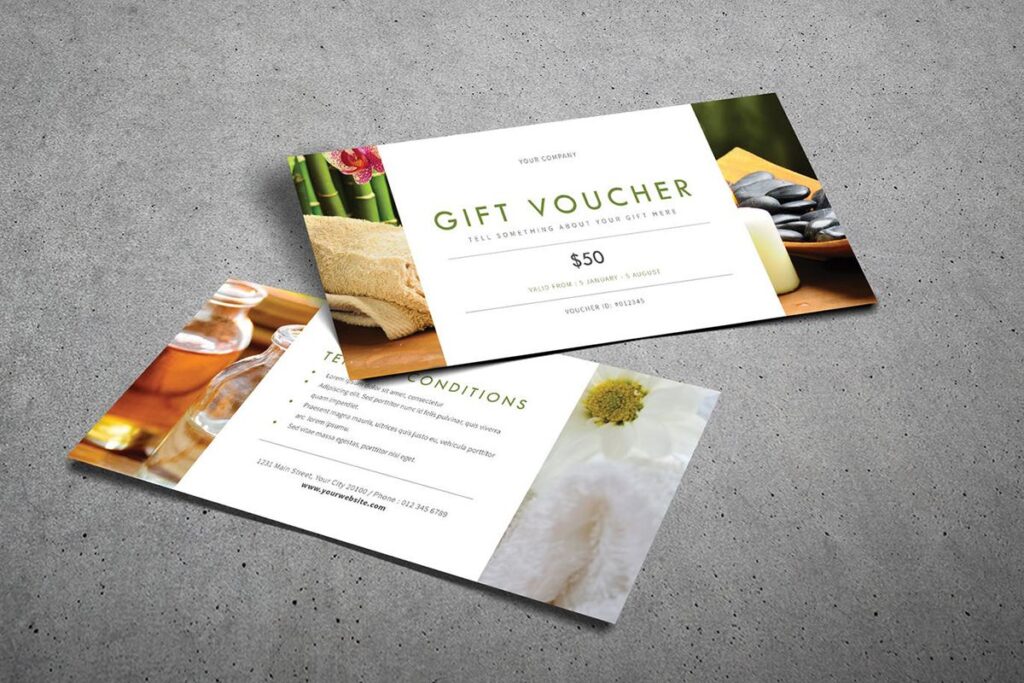 Gift Voucher các dịch vụ mà nàng yêu thích