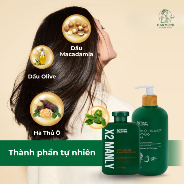 Chiết xuất Hà thủ ô, bồ kết, vỏ bưởi – an toàn, lành tính