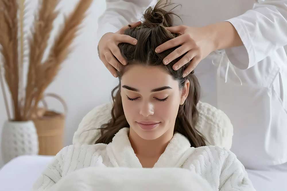 Dưỡng da đầu đúng cách – Ngủ ngon, tóc khỏe, giảm stress