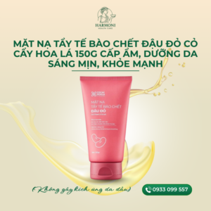 Mặt nạ tẩy tế bào chết Đậu đỏ – Dịu nhẹ, lành tính cho làn da