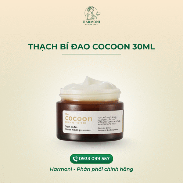Sản phẩm Thạch Bí Đao Cocoon kết cấu mỏng nhẹ, thẩm thấu nhanh
