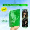 Túi Refill Dầu Gội Thảo Dược Gừng Sả giúp ngăn tóc bết dầu, giảm ngứa hiệu quả