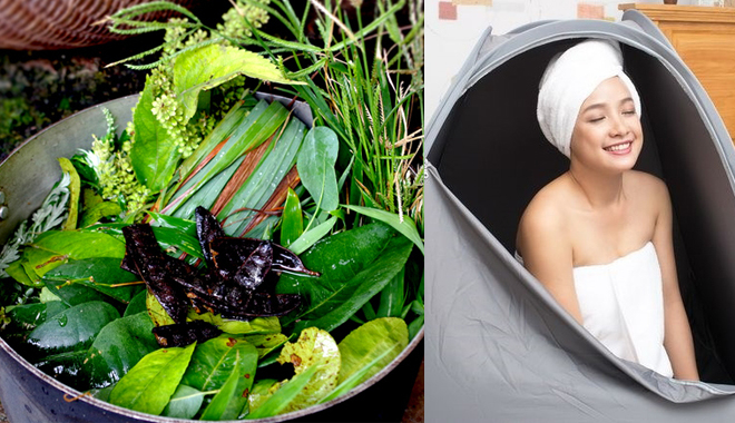 THẢO MỘC XÔNG TẮM SAU SINH LÀ 1 TRONG NHỮNG MÓN KHÔNG THỂ THIẾU